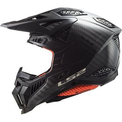 Мотошлем LS2 MX703 C X-Force Gloss Carbon L