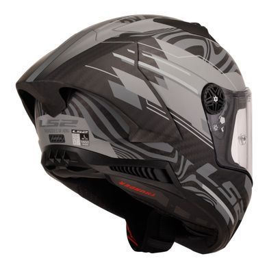 Мотошолом LS2 FF805 Thunder GP Aero Polar Matt Black