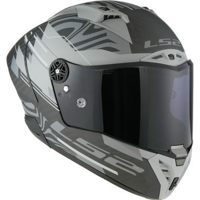 Мотошолом LS2 FF805 Thunder GP Aero Polar Matt Black