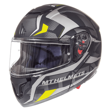 Мотошолом MT ATOM SV DIVERGENCE Matt Grey L