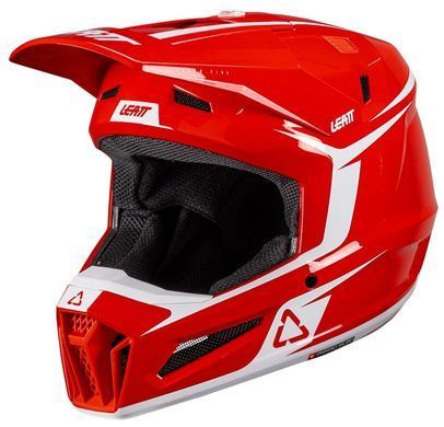 Мотошолом LEATT Moto 3.5 Helmet + Goggle Red XS