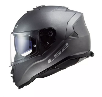 Мотошлем LS2 FF800 Storm 2 Solid Matt Titan ECE2206 XS