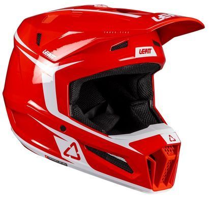 Мотошолом LEATT Moto 3.5 Helmet + Goggle Red XS