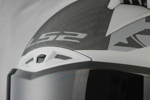 Мотошолом LS2 FF805 Thunder GP Aero Polar Matt Black