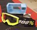 Маска кросова дитяча 100% STRATA MINI Goggle Yellow - Clear Lens