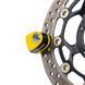 Замок на диск Oxford Quartz XA5 Alarm Disc Lock Yellow Black