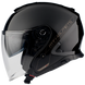 Мотошлем MT THUNDER 3 Jet Solid Gloss Black S