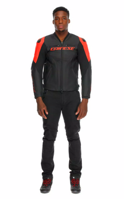 Мотокуртка Dainese RACING 5 Leather Black Red