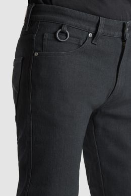 Мотоджинси одношарові PandoMoto Steel Black 02 Dyneema&reg; AA W34-L34