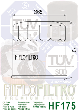 Фильтр масляный HIFLO FILTRO HF175