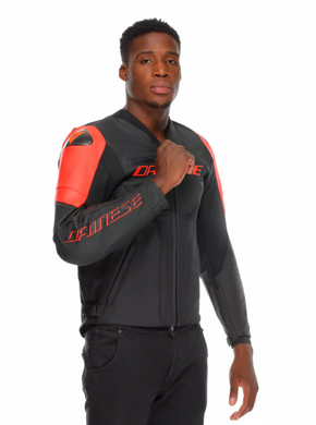 Мотокуртка Dainese RACING 5 Leather Black Red