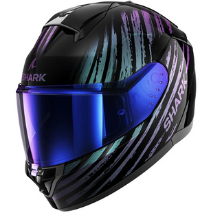 Мотошлем SHARK RIDILL 2 ASSYA black blue purple L