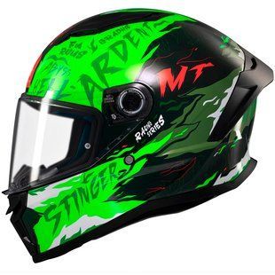 Мотошолом MT STINGER 2 Ardent C6 Gloss Green XL