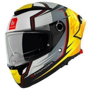 Мотошлем MT THUNDER 4 SV Pental B3 Matt Yellow XS