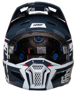 Мотошолом LEATT Moto 3.5 Helmet + Goggle Blue, M