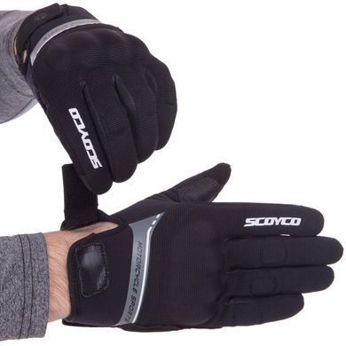 Мотоперчатки Scoyco MC75 Black M