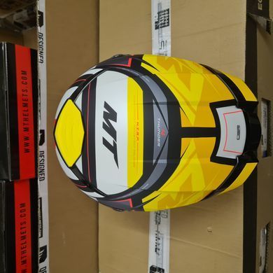 Мотошлем MT THUNDER 4 SV Pental B3 Matt Yellow M