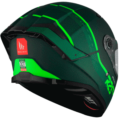 Мотошлем MT THUNDER 4 SV R25 C6 Matt Green M