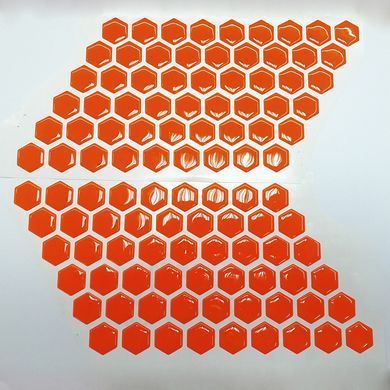 Соты на бак MM fluo orange