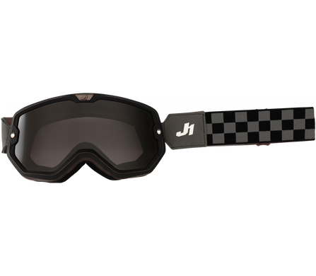 Маска кроссовая JUST1 Swing Chess Black - Grey