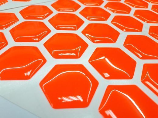 Соты на бак MM fluo orange
