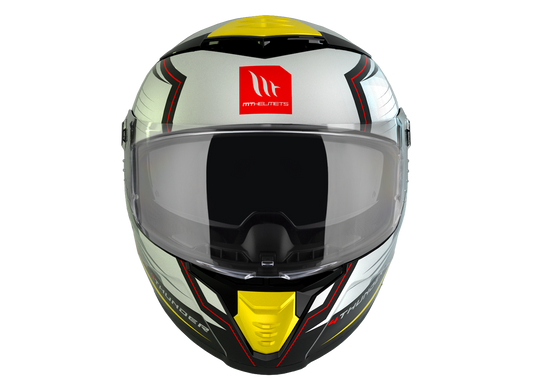 Мотошлем MT THUNDER 4 SV Pental B3 Matt Yellow M