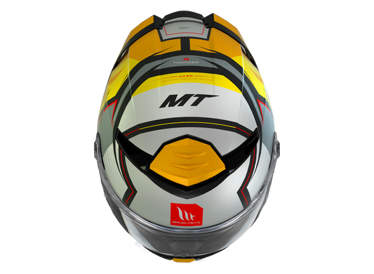 Мотошлем MT THUNDER 4 SV Pental B3 Matt Yellow M