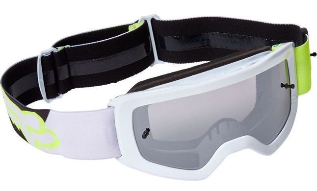 Детские мотоочки FOX YTH MAIN II SKEW GOGGLE - SPARK Flo Yellow Mirror Lens