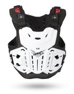 Защита тела LEATT Chest Protector 4.5 White One Size