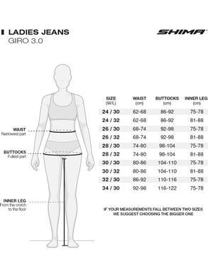 Мотоджинсы SHIMA Giro 3.0 LADY Black W24-L32