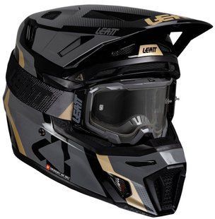 Шолом LEATT Moto 8.5 Helmet + Goggle Black M