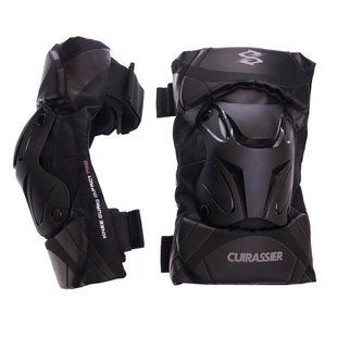 Мотонаколенники CUIRASSIER KOL-3 Black