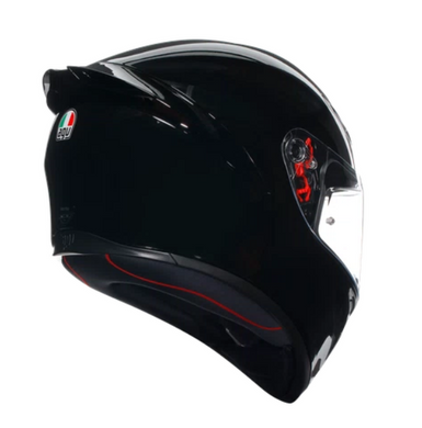 Мотошолом AGV K1 S Gloss Black ECE2206 S