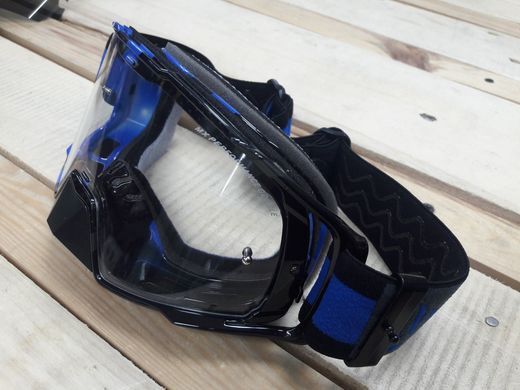 Маска кросова MT Goggles Mx Evo Stripes Black/Blue