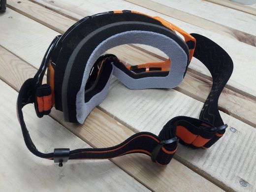 Маска кросова MT Goggles Mx Evo Stripes Black/Orange