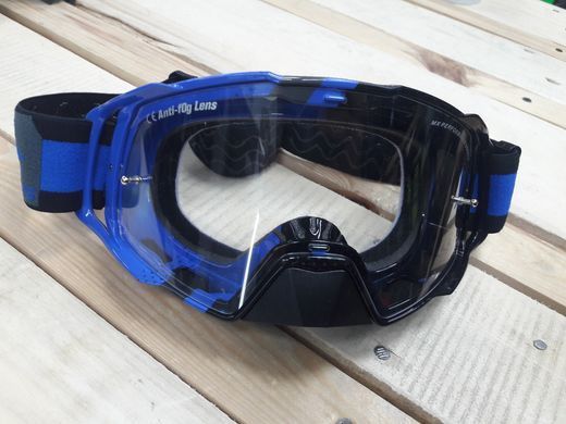 Маска кросова MT Goggles Mx Evo Stripes Black/Blue