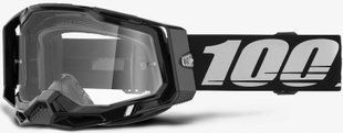 Окуляри 100% RACECRAFT 2 Black - Clear Lens, Clear Lens