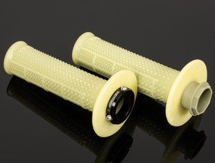 Гріпси Renthal MX R-Works Lock-On Tapered Grips - Half Waffle Aramid, Kevlar