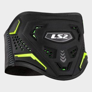 Захистний пояс LS2 Koku Kidney Belt Black Hi-Vis Yellow XXL