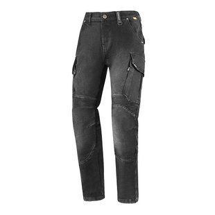Мотоджинсы SECA SQUARE II Washed Black W36-L32