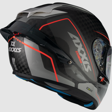 Мотошлем AXXIS Cobra Rage A2 Gloss Gray S
