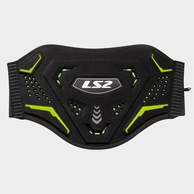 Захистний пояс LS2 Koku Kidney Belt Black Hi-Vis Yellow XXL