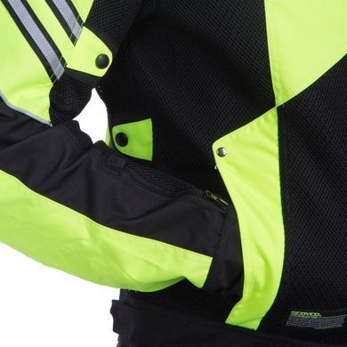 Мотокуртка Scoyco JK36 Fluor Green L