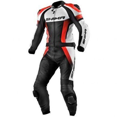 Мотокуртка Shima STR Orange Fluo/White M