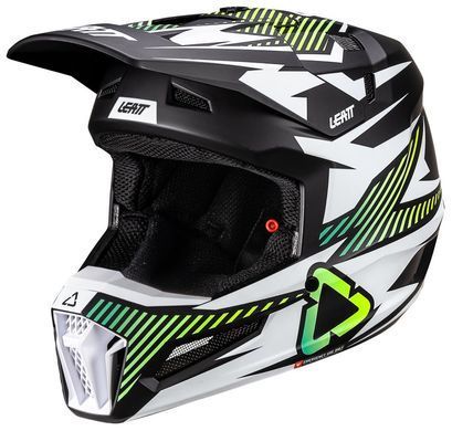 Мотошолом LEATT Moto 3.5 Helmet + Goggle Storm Teal XS