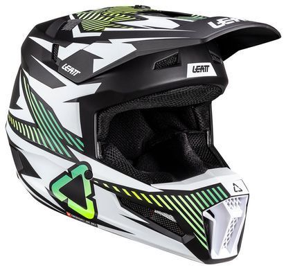 Мотошолом LEATT Moto 3.5 Helmet + Goggle Storm Teal XS