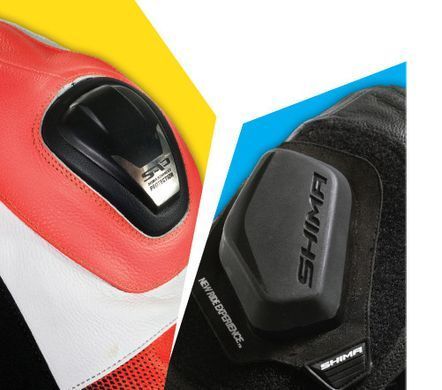Мотокуртка Shima STR Orange Fluo/White M
