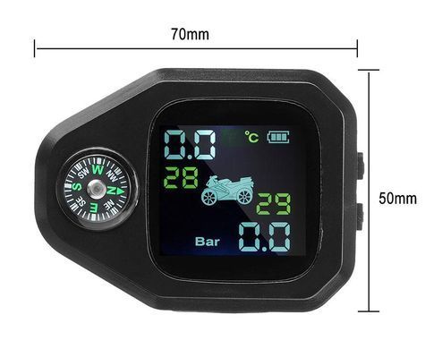 Датчик давления в колесах с экраном TPMS PW-03