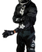 Джерсі штани FOX 180 BNKR Black M