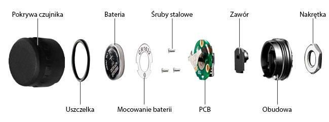 Датчик давления в колесах с экраном TPMS PW-03